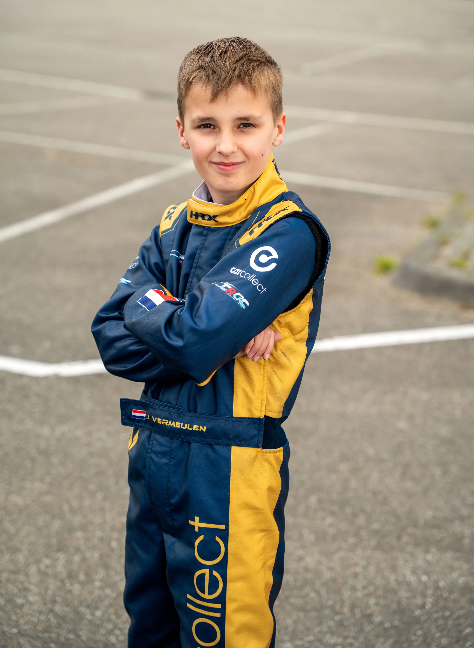 Jay Vermeulen in actie
