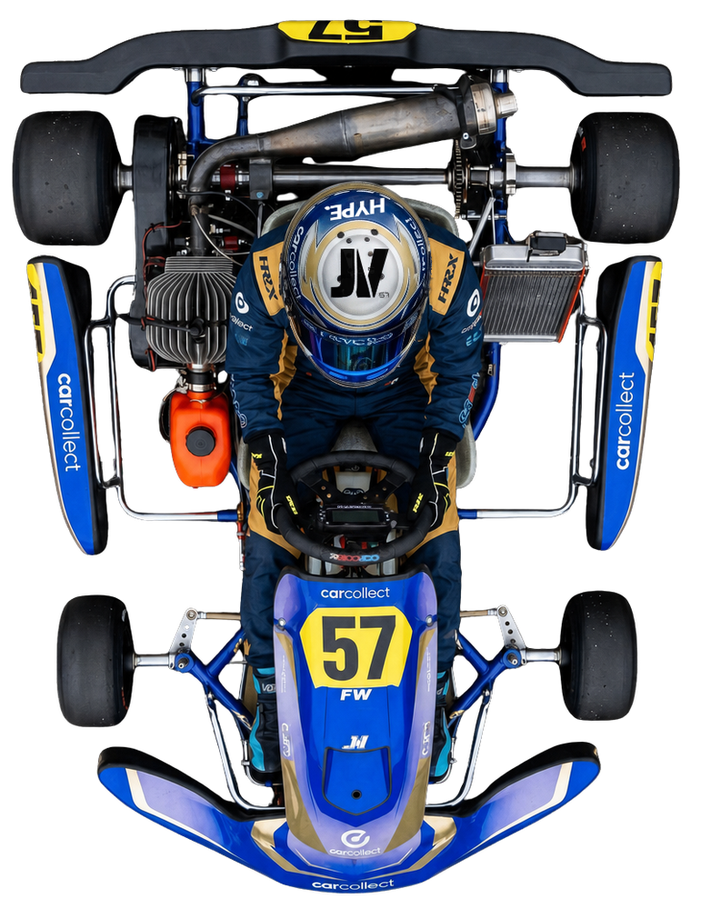 Jay's race kart top-down