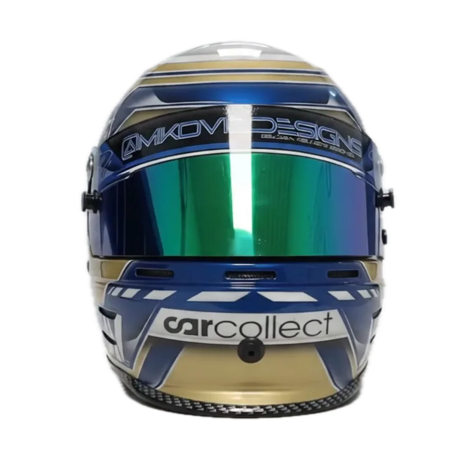 Jay Vermeulen 2026 race helmet, designed by MIKOVIC